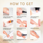 Poly Gel Extension PEEL DALI — Ongles Sculptés à la Perfection