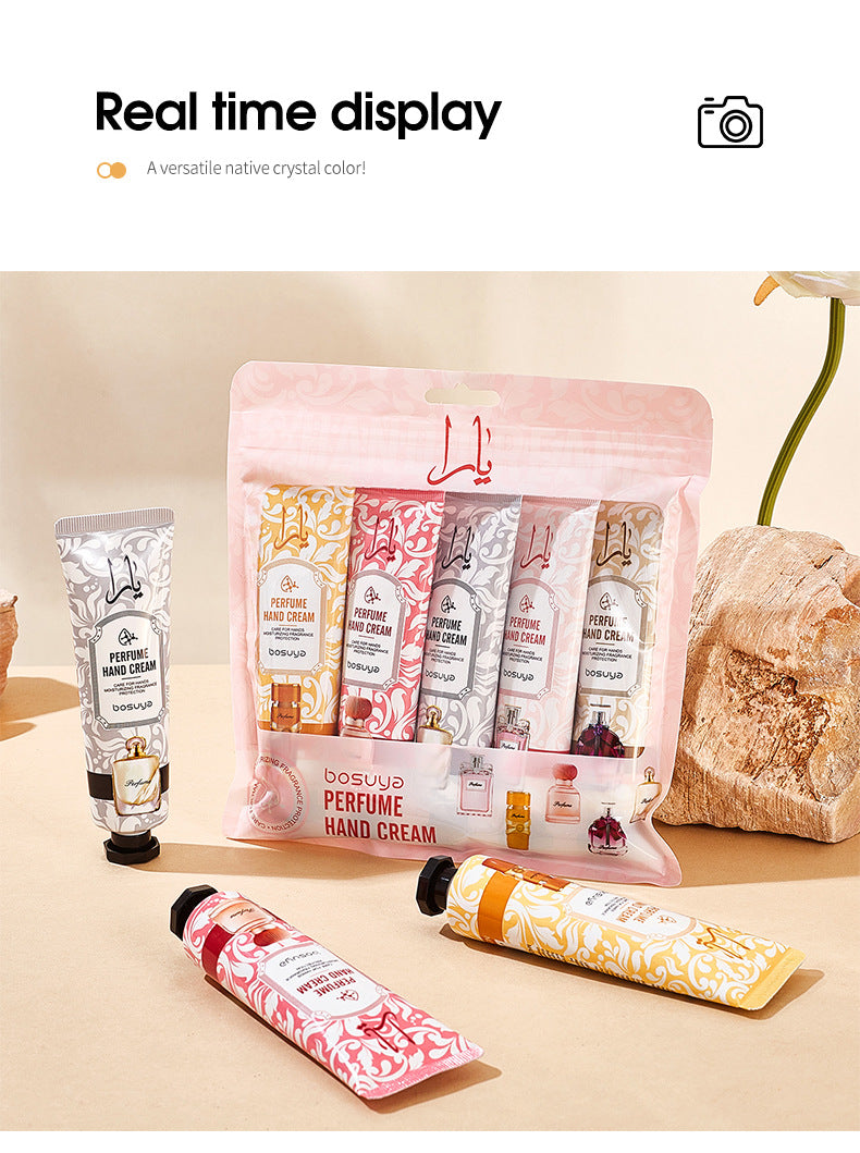 Coffret 5 Crèmes Mains Parfumées PEEL DALI — Soin Nourrissant & Hydratant 30g