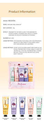 Coffret 5 Crèmes Mains Parfumées PEEL DALI — Soin Nourrissant & Hydratant 30g