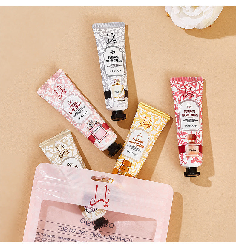 Coffret 5 Crèmes Mains Parfumées PEEL DALI — Soin Nourrissant & Hydratant 30g