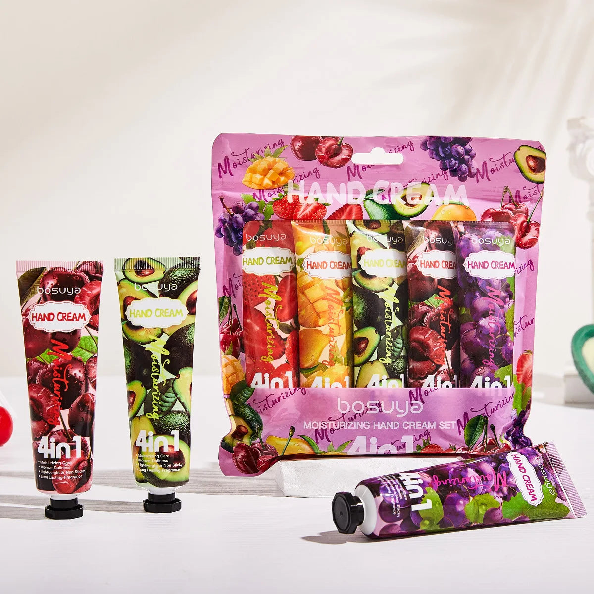 Coffret 5 Crèmes Mains Parfumées PEEL DALI — Soin Nourrissant & Hydratant 30g