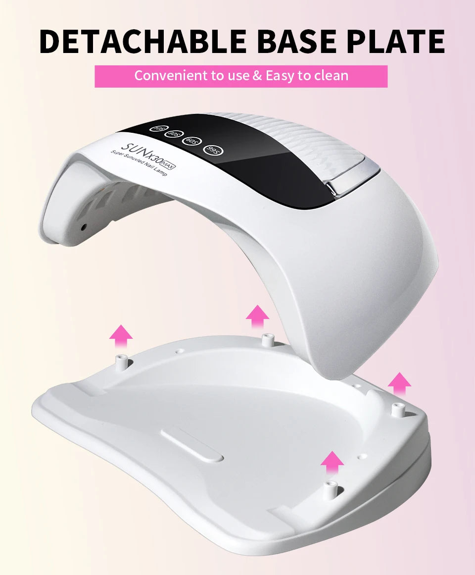 Lampe UV/LED Professionnelle 90 LED PEEL DALI — Séchage Express & Détection Auto