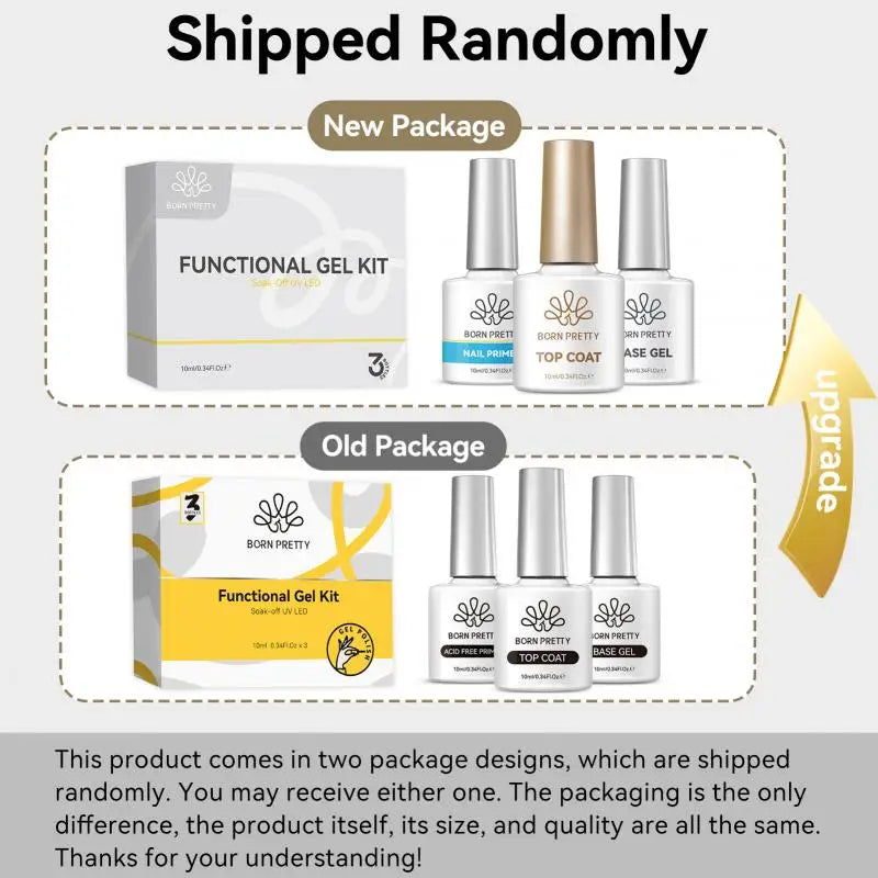 Kit Gel Fonctionnel Semi-Permanent PEEL DALI — Base + Top Coat + Primer 3x10ml