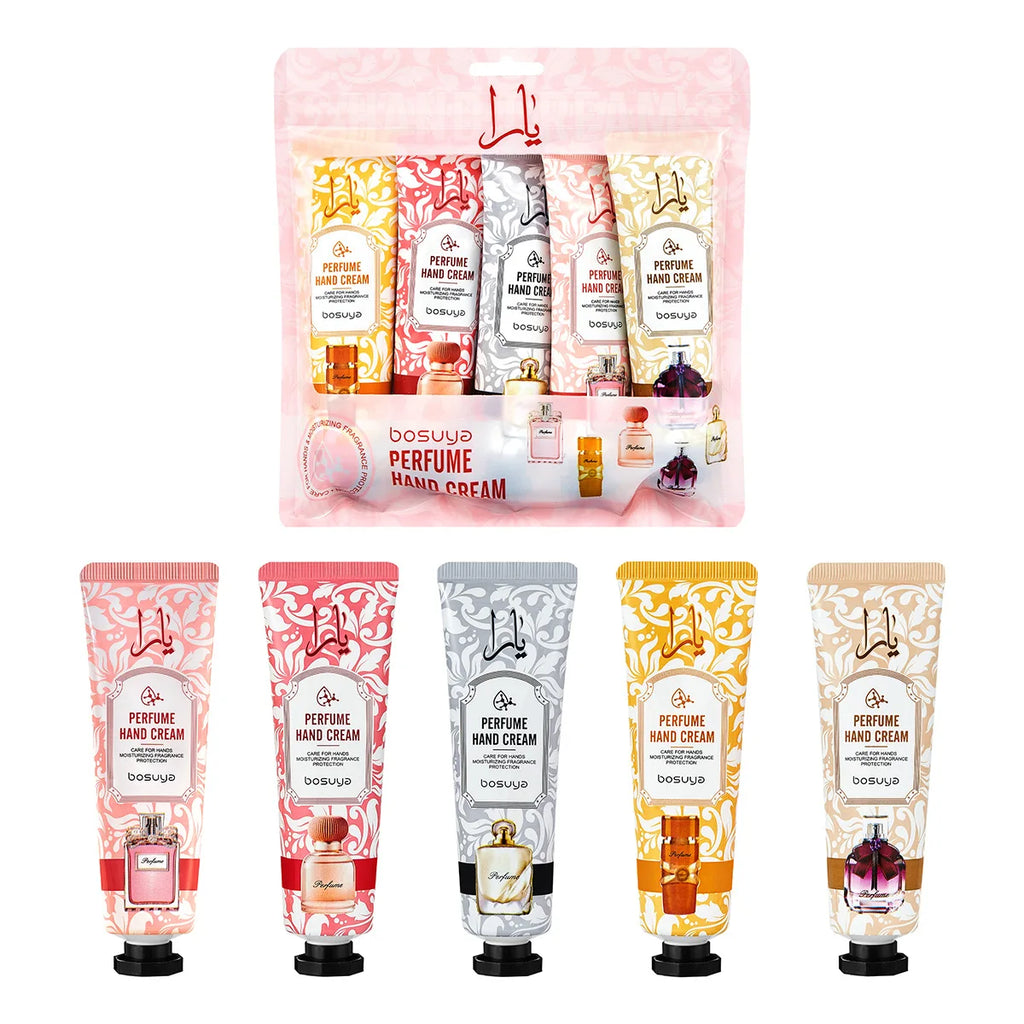 Coffret 5 Crèmes Mains Parfumées PEEL DALI — Soin Nourrissant & Hydratant 30g