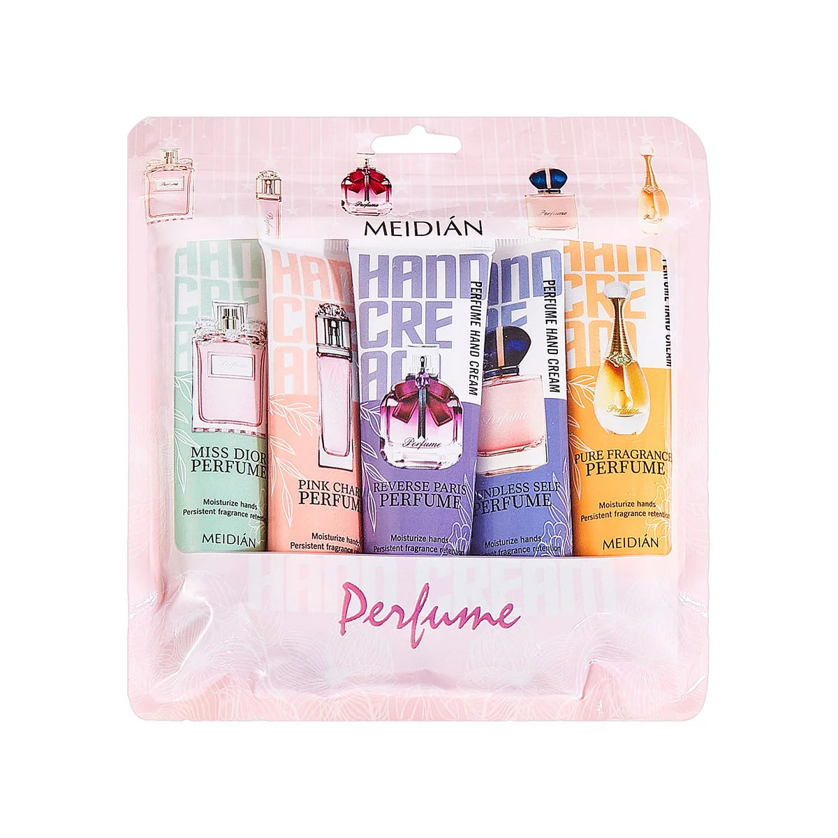 Coffret 5 Crèmes Mains Parfumées PEEL DALI — Soin Nourrissant & Hydratant 30g