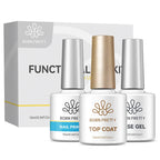 Kit Gel Fonctionnel Semi-Permanent PEEL DALI — Base + Top Coat + Primer 3x10ml
