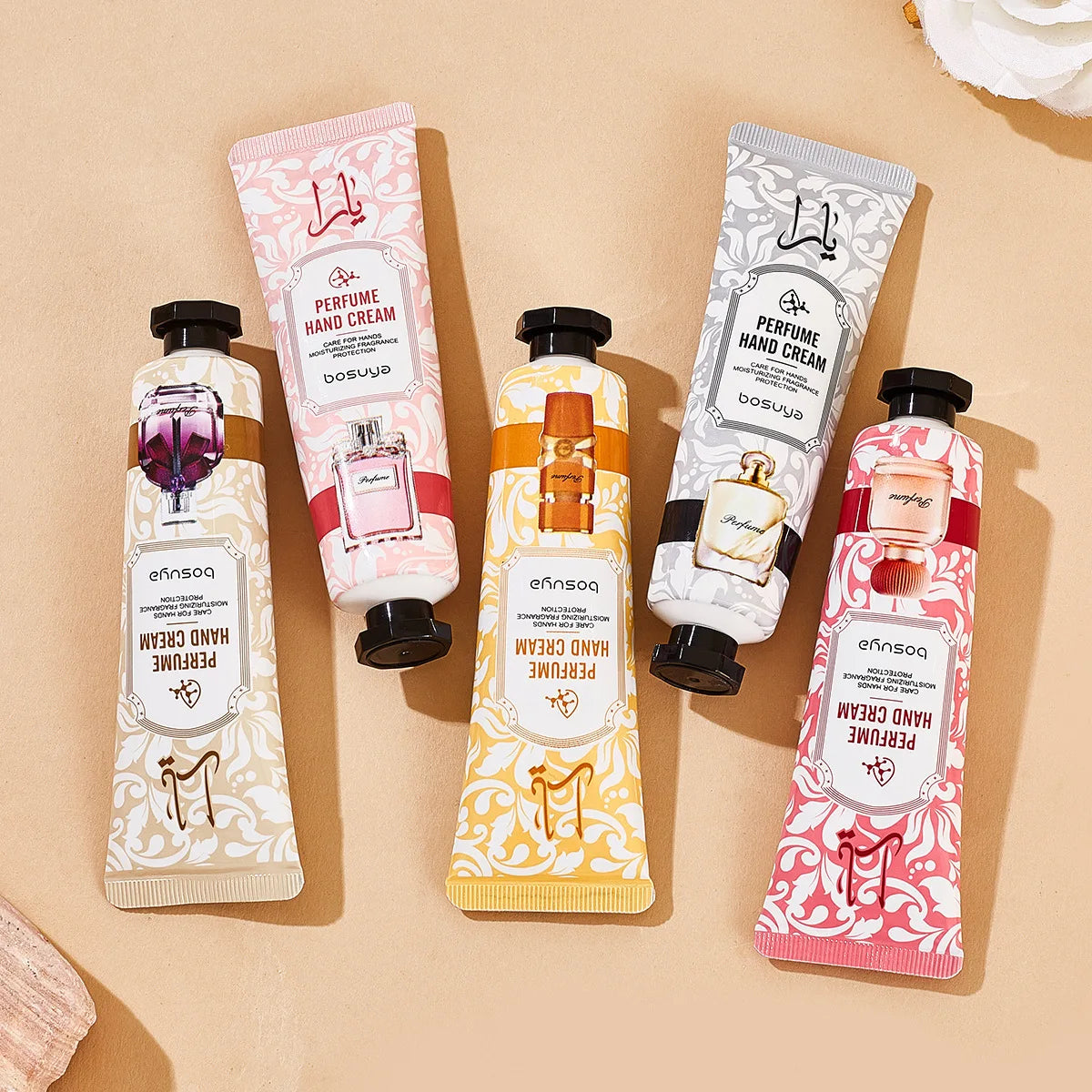 Coffret 5 Crèmes Mains Parfumées PEEL DALI — Soin Nourrissant & Hydratant 30g