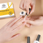 Kit Gel Fonctionnel Semi-Permanent PEEL DALI — Base + Top Coat + Primer 3x10ml