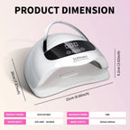 Lampe UV/LED Professionnelle 90 LED PEEL DALI — Séchage Express & Détection Auto